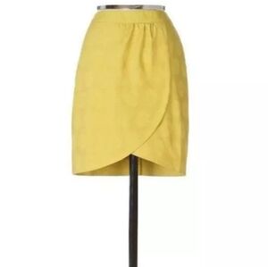 Edme & Esyllte Gold Jacquard Tulip 8 Skirt Nwt